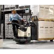 Crown PE Series Walkie Rider Pallet Truck